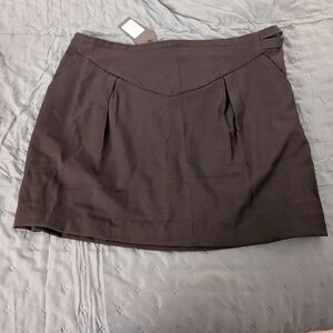 Disturbia Phoebe Detail Buckle Mini Skirt US 14